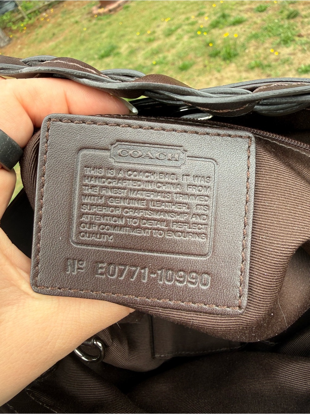 Coach Chelsea Signature Optic Hobo - Picture 7 of 7